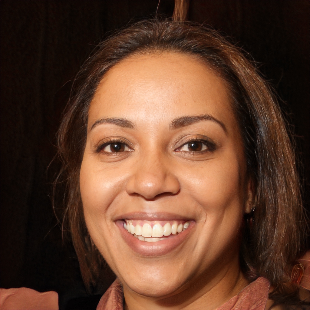 Fictional adult portrait used as input 1